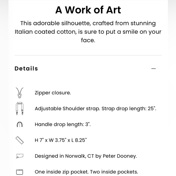 Dooney and Bourke Watercolor Bitsy Bag - Picture 12 of 12